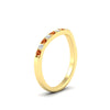 Load image into Gallery viewer, curved-orange-sapphire-wedding-ring-for-women-in-yellow-gold-fdens2255bgsaorangle2-nl-yg-ws1.jpg