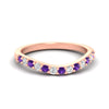 Load image into Gallery viewer, curved-purple-topaz-wedding-ring-for-women-in-rose-gold-fdens2255bgvitosleep-nl-rg-ws1.jpg