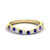 Load image into Gallery viewer, curved-sapphire-wedding-ring-for-women-in-yellow-gold-fdens2255bgsablsleep-nl-yg-ws1.jpg