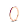 Load image into Gallery viewer, curved-v-pink-sapphire-wedding-band-in-rose-gold-FD11229GSADRPIANGLE2-NL-RG