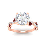 Load image into Gallery viewer, curved-vine-scalloped-round-cut-ruby-engagement-ring-in-rose-gold-fdenr11656rogrudrangle5-nl-rg.jpg?v=1770355384