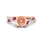 Load image into Gallery viewer, curved-vine-scalloped-semi-mount-pink-sapphire-engagement-ring-in-rose-gold-fdenr11656rosmgsadrpisleep-nl-rg.jpg?v=1770366105