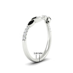 Load image into Gallery viewer, Curved Vine Women Wedding Band