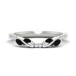 Load image into Gallery viewer, Curved Vine Women Wedding Band