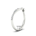 Load image into Gallery viewer, Curved Vine Women Wedding Band