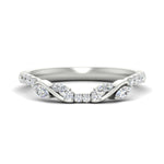 Load image into Gallery viewer, Curved Vine Women Wedding Band