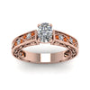 Load image into Gallery viewer, cushion-cut-antique-filigree-diamond-ring-with-orange-sapphire-in-14K-rose-gold-FDENS3543CURGSAORANGLE5-NL-RG_465059d2-9c1d-4a40-9d49-feb24d740015