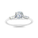 Load image into Gallery viewer, cushion-cut-bar-baguette-3-stone-diamond-engagement-ring-in-FDENS100CUR-NL-WG
