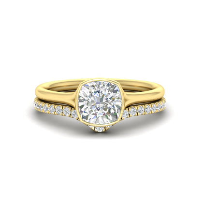 cushion-solitaire-lab-diamond-bridal-set-in-rose-gold-FD11229CU-NL-RG