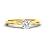 Load image into Gallery viewer, cushion-cut-braided-shank-solitaire-engagement-ring-in-yellow-gold-fdens8252cursleep-nl-yg.jpg?v=1767084725