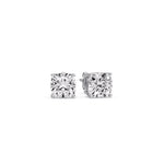 Load image into Gallery viewer, Cushion Diamond Basket Stud Earring
