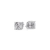 Load image into Gallery viewer, Cushion Diamond Basket Stud Earring