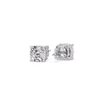 Load image into Gallery viewer, Cushion Diamond Basket Stud Earring
