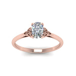 Load image into Gallery viewer, cushion-cut-diamond-celtic-solitaire-ring-in-rose-gold-FD8541CURANGLE5-NL-RG?v=1758624136