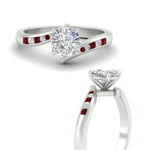 Load image into Gallery viewer, cushion-cut-diamond-swirl-channel-set-ruby-wedding-ring-in-white-gold-FDENS4028CURGRUDRANGLE3-NL-WG.jpg?v=1754995855