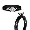 Load image into Gallery viewer, cushion-cut-filigree-single-stone-engagement-ring-in-black-gold-FDENS3289CURANGLE3-NL-BG.jpg?v=1763370580