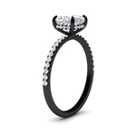 Load image into Gallery viewer, cushion-cut-pave-underhalo-engagement-ring-in-black-gold-FDENR11490CURANGLE2-NL-BG.jpg?v=1761729736