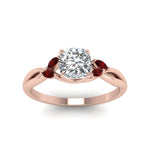 Load image into Gallery viewer, cushion-cut-twisted-petal-diamond-engagement-ring-with-ruby-in-14K-rose-gold-FD8300CURGRUDR-NL-RG.jpg