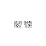 Load image into Gallery viewer, Cushion Diamond Basket Stud Earring