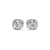 Load image into Gallery viewer, Bezel Set Cushion Diamond Stud Earrings