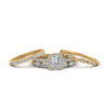 Load image into Gallery viewer, cushion-halo-ring-with-Stack-wedding-Bands-in-FD9441ANGLE2-NL-YG