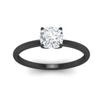 Load image into Gallery viewer, Tulip Solitaire Cushion Engagement Ring