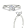 Load image into Gallery viewer, Tulip Solitaire Cushion Engagement Ring