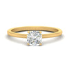 Load image into Gallery viewer, Tulip Solitaire Cushion Engagement Ring