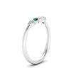 Load image into Gallery viewer, custom-emerald-shared-prong-wedding-band-in-FD9289BGEMGR-ANGLE3-NL-WG