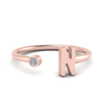 Load image into Gallery viewer, Initial Open Ring