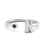 Load image into Gallery viewer, Initial Open Ring