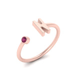 Load image into Gallery viewer, Initial Open Ring