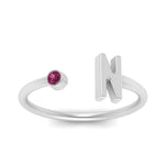 Load image into Gallery viewer, Initial Open Ring