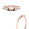 Load image into Gallery viewer, custom-orange-sapphire-shared-prong-wedding-band-in-FD9289BGSAOR-ANGLE3-NL-RG