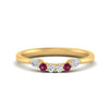 Load image into Gallery viewer, custom-pink-sapphire-shared-prong-wedding-band-in-FD9289BGSADRPI-ANGLE3-NL-YG