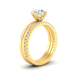 Load image into Gallery viewer, custom-round-solitaire-engagement-ring-set-with-pave-and-plain-bands-in-yellow-gold-fdsr11737angle2-nl-yg.jpg?v=1775815897