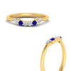Load image into Gallery viewer, custom-sapphire-shared-prong-wedding-band-in-FD9289BGSABL-ANGLE3-NL-YG