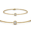 Load image into Gallery viewer, cute-disc-chain-diamond-bracelet-in-FDBRC9757ANGLE2-NL-YG