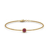 Load image into Gallery viewer, cute-disc-chain-pink-sapphire-bracelet-in-FDBRC9757GSADRPIANGLE2-NL-YG
