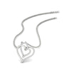 Load image into Gallery viewer, cute-double-heart-diamond-pendant-in-platinum-FDPD11211-NL-WG
