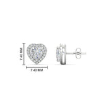 Load image into Gallery viewer, cute-heart-diamond-halo-earrings-in-white-gold-FDEAR11270HTANGLE1-NL-WG