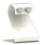 Load image into Gallery viewer, cute-heart-diamond-halo-earrings-in-white-gold-FDEAR11270HTANGLE1-NL-WG