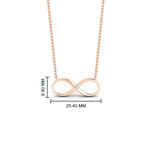 Load image into Gallery viewer, cute-infinity-diamond-pendant-in-FDPD11289-NL-RG