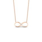 Load image into Gallery viewer, cute-infinity-diamond-pendant-in-FDPD11289-NL-RG