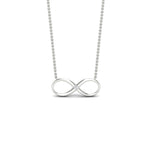 Load image into Gallery viewer, cute-infinity-diamond-pendant-in-FDPD11289-NL-WG