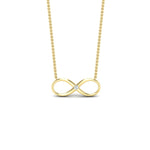 Load image into Gallery viewer, cute-infinity-diamond-pendant-in-FDPD11289-NL-YG
