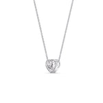 Load image into Gallery viewer, Solitaire Bezel Heart Shape Pendant