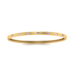 Load image into Gallery viewer, Delicate Baguette Bangle Bracelet