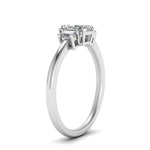 Load image into Gallery viewer, Radiant Cut Delicate Three Stone Ring