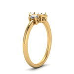 Load image into Gallery viewer, delicate-three-stone-semi-mount-diamond-ring-in-yellow-gold-FD9299SMRANGLE2-NL-YG
